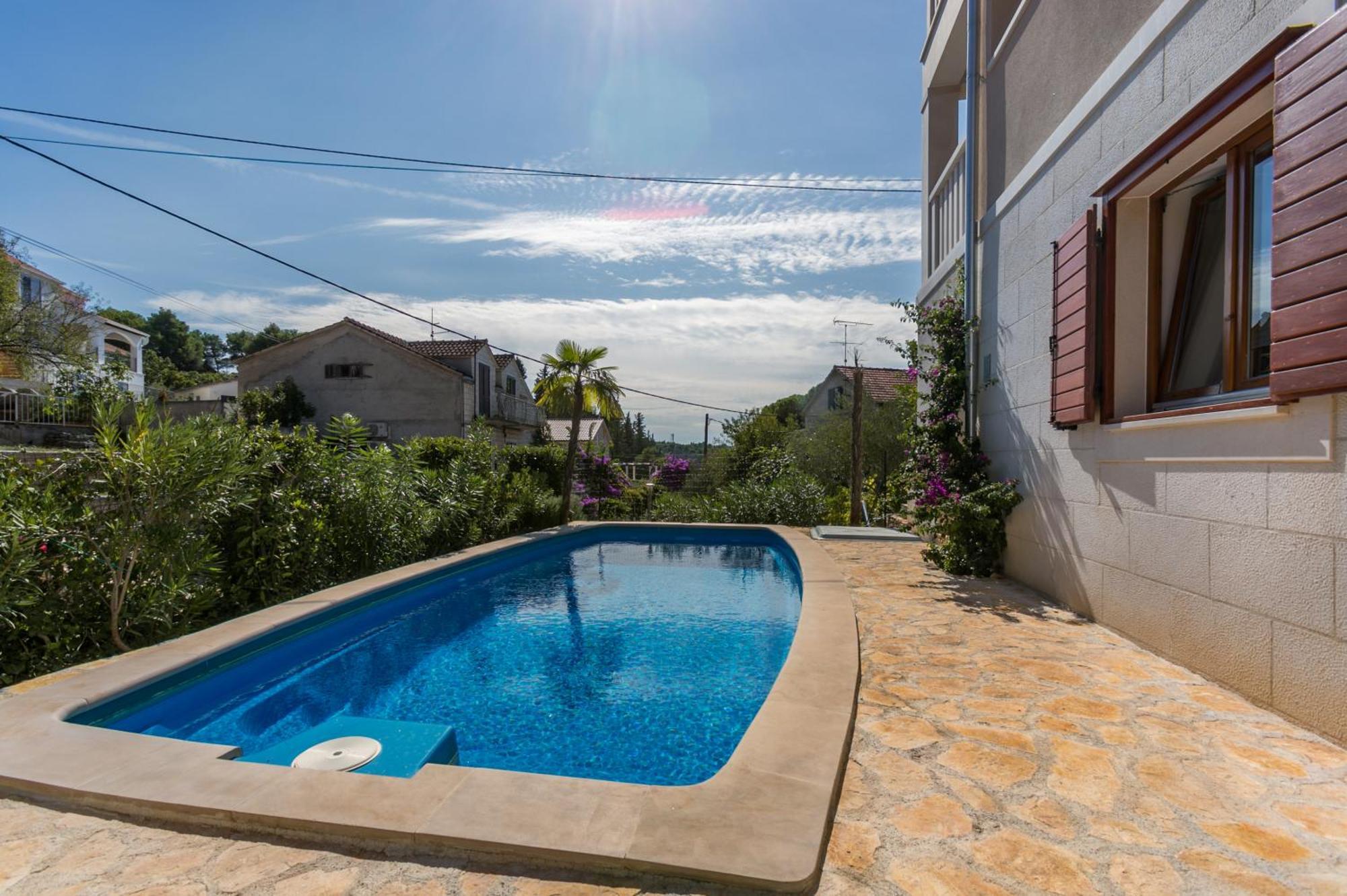 Apartments - Villa Ana Milna  Luaran gambar