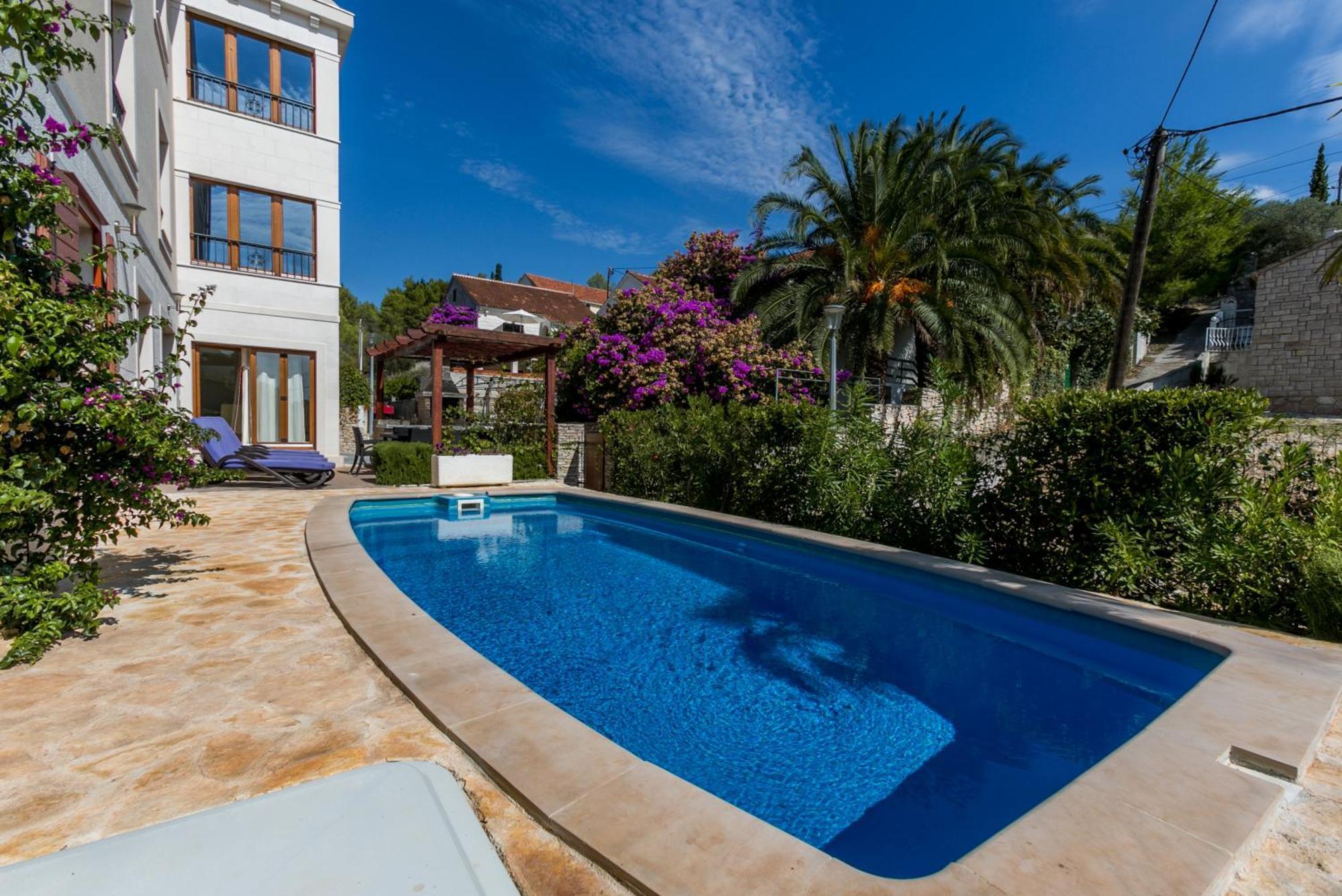 Apartments - Villa Ana Milna  Luaran gambar
